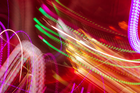 Defocus club light. Blurry lights. Club lights for designer.
