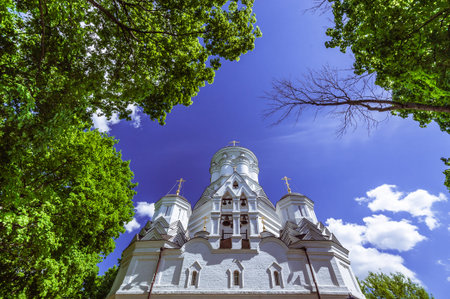 White church. Kolomenskoye Estate. Moscow.