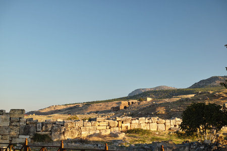 The ruins of Hierapolis