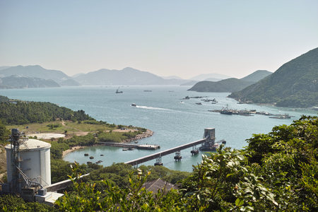 Fishing villageの写真素材