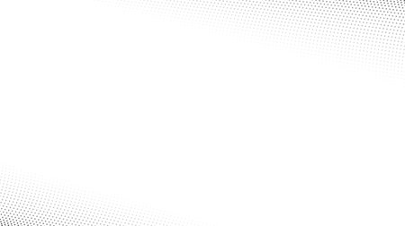 Halftone wave lines background. Abstract dotted stripes texture. Warped and curved lines wallpaper. Minimalistic design templateのイラスト素材