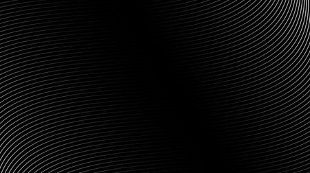 Wavy lines background. Abstract stripes texture. Warped and curved lines wallpaper. Black...
