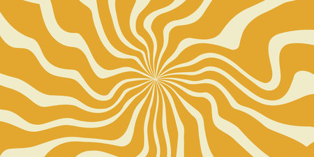 Trippy spiral wavy lines background. Psychedelic radial burst wallpaper. Linear sunburst swirl....