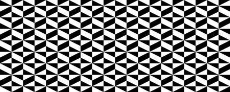 Seamless geometric diamond pattern. Black and white ethnic rhombus background. Decorative ornament background. Modern textile fabric design template swatch. Contemporary vector print wallpaperのイラスト素材