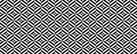 Seamless geometric rhombus pattern. Black white ethnic diamond repeating background. Decorative ornament background. Modern textile fabric design template swatch. Contemporary vector print wallpaperのイラスト素材