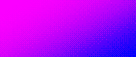 Pixelated bitmap diagonal gradient texture. Blue and pink dither pattern background. Abstract glitchy pattern. 8 bit video game screen wallpaper. Wide pixel art retro illustration. Vectorのイラスト素材