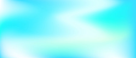 Bright teal gradient background. Vibrant fluid turquoise color wallpaper. Abstract smooth mint backdrop. Blurred vivid blue green marine concept texture for banner, poster, presentation. Vectorのイラスト素材