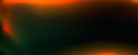 Light leak effect texture. Vintage film bokeh flare overlay. Retro photo filter background. Exposed old photography backdrop. Abstract red orange blurred gradient wallpaper. Vector burnt color footageのイラスト素材