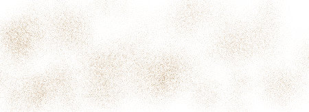 Beige sand gradient texture. Grainy gritty noise background. Dotted grunge sandy backdrop. Vector grit dust particles overlay wallpaper. Tiny light specks, speckles and dots textured powder effectのイラスト素材