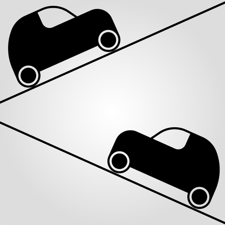 Cars vector illustrationのイラスト素材