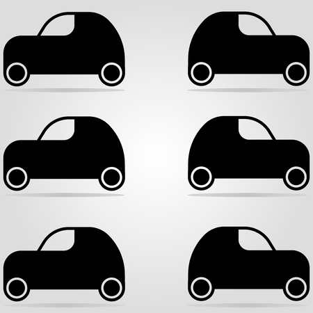 Cars vector illustrationのイラスト素材