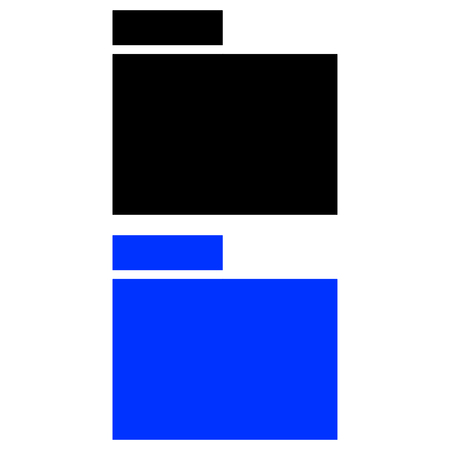 Folder Icon in trendy flat style isolated. vector illustration. web iconのイラスト素材