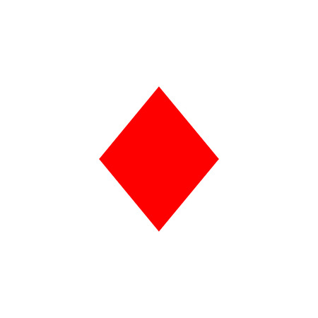 Rhombus icon. Elements of Geometric figure, isolated on white backgroundのイラスト素材
