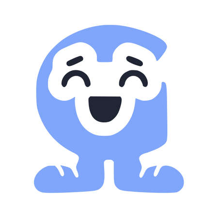 Letter G funny character in sneakers isolated on white backgroundのイラスト素材