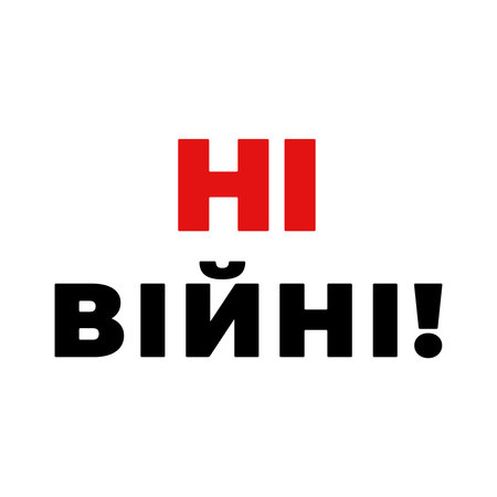 No war text vector illustration on white backgroundのイラスト素材