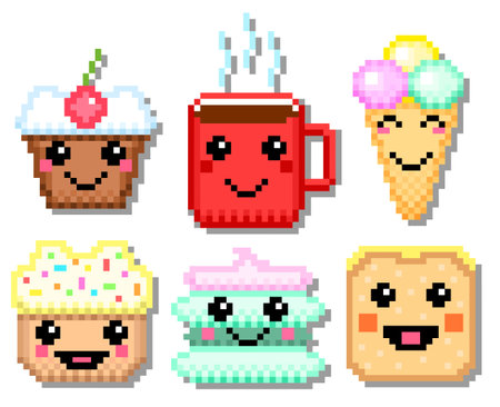 Pixel sweet set