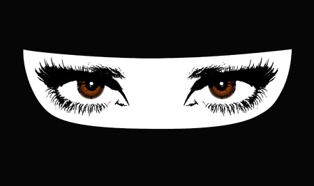 Muslim womanのイラスト素材