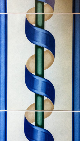 ceramic tile ornamental print