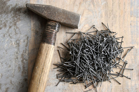 a hammer and nail