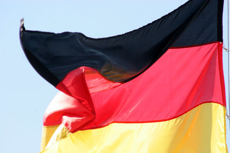 Germany flagの写真素材