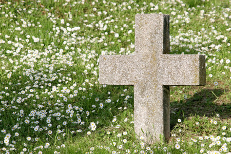 church cemeteryの写真素材