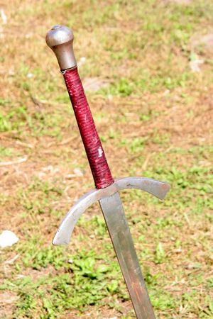 knightly swordの写真素材