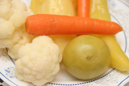 sourly vegetables, saladの写真素材