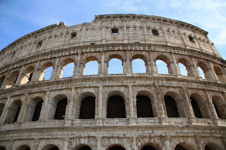 The Colosseum in Rome, Italy