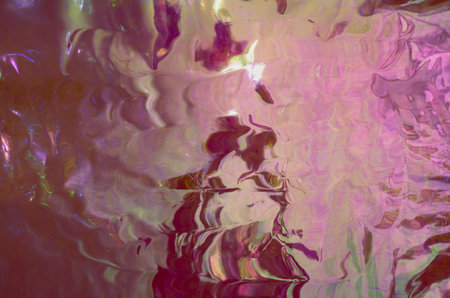 Holographic background or backdrop in lilac, purple and golden brown tones for banner, advertisement...