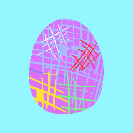 Happy Easter set of cards, posters or covers in modern minimalistic style eggs. Trendy cute templates for advertising and branding, congratulations or invitationsのイラスト素材