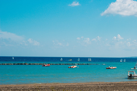 beach in Limassolのeditorial素材