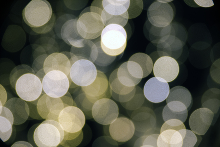 colorful abstract circles with bokeh defocused lightsの写真素材
