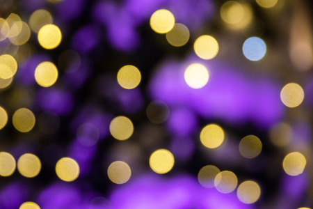 colorful abstract circles with bokeh defocused lightsの写真素材