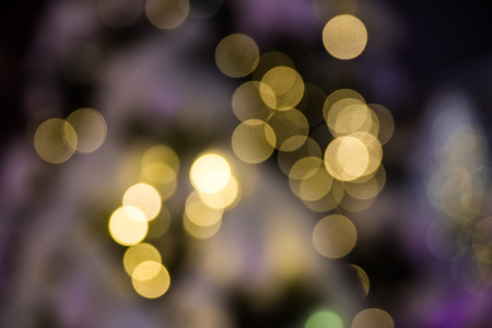 colorful abstract circles with bokeh defocused lightsの写真素材