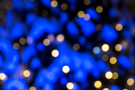 colorful abstract circles with bokeh defocused lightsの写真素材