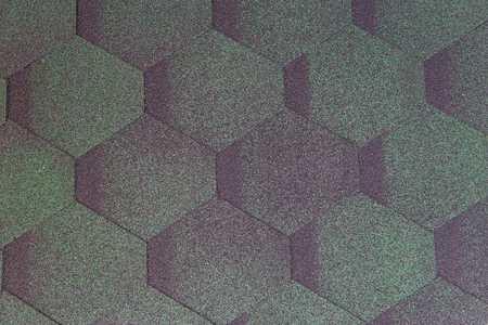 Texture soft tile. background pink flexible tile roof.の写真素材