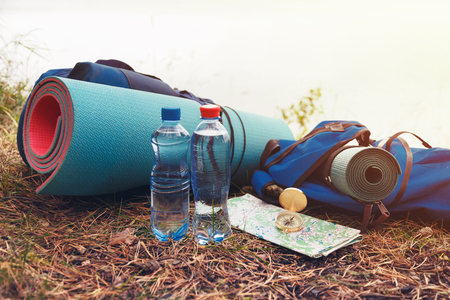 Conceptual set of traveler attributesの写真素材
