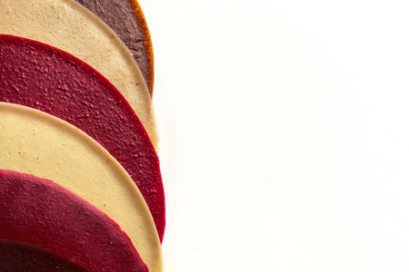 Fruit leather, closeup shot, local focusの写真素材