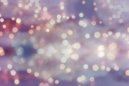 Christmas lights bokeh background. holiday backdrop.の写真素材
