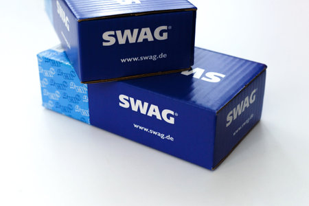 Blue official box SWAG brand, german auto genuine parts