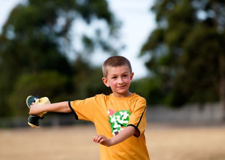 Visual moments from children's cricket games の写真素材