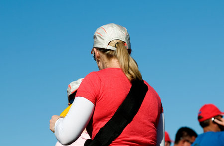 Visual moments from a great international sporting  event - people, moments and  objectsの写真素材