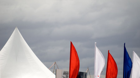 Images from an international Air Show - People, Moments and Objectsの写真素材