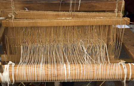 Native American wooden loom