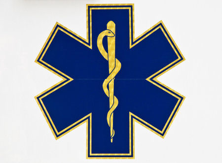 Medical caduceus sign
