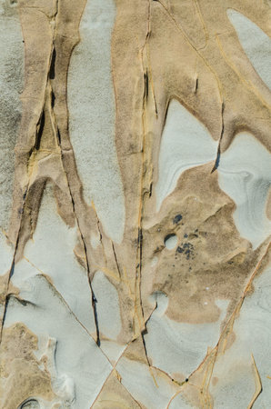 Rock formation on California coast
