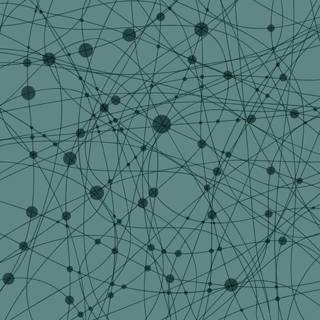 Abstract background with rings and line. The file is saved in the version AI10 EPS.のイラスト素材