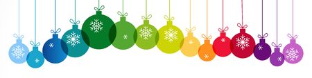hanging christmas balls. Happy New Year background. Happy New Year background.のイラスト素材