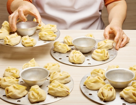 Dumpling.Dish of the Asiaの写真素材