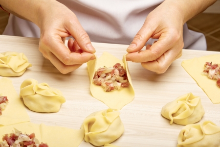Dumpling.Dish of the Asiaの写真素材